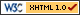 Valid XHTML 1.0 Transitional